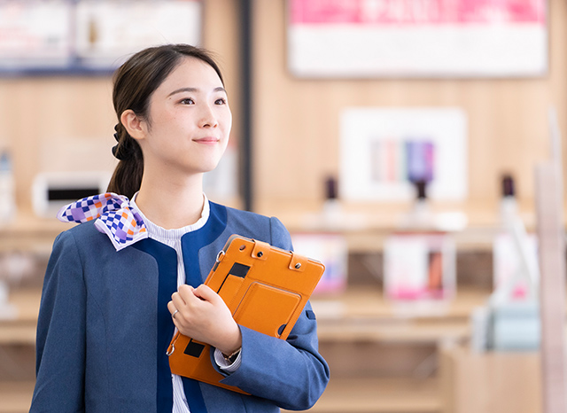 社員が働いている様子